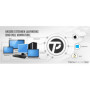 techPulse120 USB 3.1 Type-C brenner externe de CD DVD en aluminium pour ordinateur, Notebook UHD 4K USB C Brenner Gris/ Anthraci