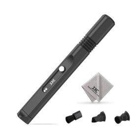 Stylo de nettoyage d'objectif JJC pour filtres d'appareil photo reflex numérique, caméscopes, jumelles, écran LCD, claviers, app