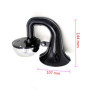 YIYIDA Klaxon électrique pour voiture Car Horn Noir 150DB Voiture Corne Voiture Corne air klaxon camion corne haut-parleur d'esc