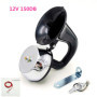 YIYIDA Klaxon électrique pour voiture Car Horn Noir 150DB Voiture Corne Voiture Corne air klaxon camion corne haut-parleur d'esc
