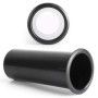VBESTLIFE Tube inverseur de Haut-Parleur, Tube inverseur de Haut-Parleur de Caisson de Basses à Trou Ouvert de 5.91in 60mm pour 