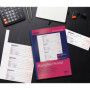 Better Office Products Lot de 4 carnets de reçus de comptabilité et de loyer, grande taille, sans carbone en 2 parties (blanc/ja