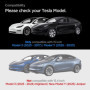 Spigen Glas.tR EZ Fit Verre Tesla Model 3 (2017-2023) / Model Y (2020-2025), Kit d'installation fourni, Anti-trace de doigt, Mat