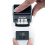 Tampon dateur Trodat Printy 4850/L1 auto-encreur avec texte rétractable, taille d'impression 25 x 3,8 mm, cartouche d'encre inté