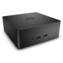 DELL TB16 Thunderbolt 3 Noir - Stations d'accueil (avec Fil, Thunderbolt 3, USB Type-A,USB Type-C, 3,5 mm, 10,100,1000 Mbit/s, D