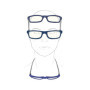 Forever - Lunettes de Lecture/Vue - Lunettes Anti Lumière Bleue - 3 in 1 - Lunettes Ordinateur - Anti Fatigue
