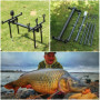 Sougayilang Carp Fishing Goal Post Rod Pod Stand Holder Fishing Pole Stand