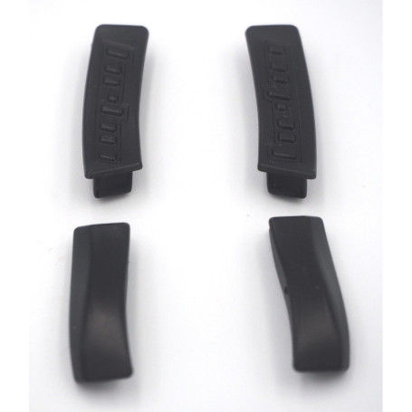 Hbr0127 - bouchons en caoutchouc de rechange pour casques de vélo origin/genesis