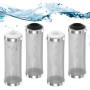 Heqishun 4 Pièces 16mm Garde de Filtre d'Aquarium, Garde de Protecteur de Filtre de Maille d'Aquarium, Protection du Filtre en A