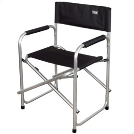 AKTIVE Director Folding Chair 56 x 45 x 81 cm, Noir