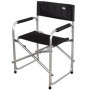 AKTIVE Director Folding Chair 56 x 45 x 81 cm, Noir