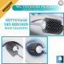 Brosse WC en Silicone & Support Mural | JaMoonLBV JmL® Marque Française | Nettoyage Hygiénique Facile | Balai de Toilette | Bala