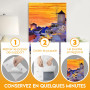 Nariolar Colle Puzzle, 32 Feuilles de Colle pour Puzzle, Préserve 4×1000 Pièces de Puzzles, Solution de Conservation Facile en Q