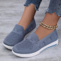 Alexis Leroy Baskets Mode Femme Chaussures Baskets en Maille pour Femme sans Lacets - Chaussures de Fitness