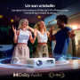 Aurzen EAZZE D1 GTV Vidéoprojecteur avec Google TV, 4K Supportée, avec WiFi et Bluetooth, Netflix sous Licence Officielle, Auto 