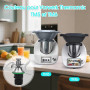 Couteau Pour Vorwerk Thermomix TM5 TM6 Accessoire Thermomix Tm6 Lame en Acier