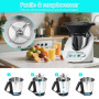 Couteau Pour Vorwerk Thermomix TM5 TM6 Accessoire Thermomix Tm6 Lame en Acier