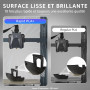 ELEGOO Filament PLA Plus Rapide 1.75mm Blanc 1kg, Filament PLA+ pour Imprimante 3D pour Impression Haute Vitesse 30-600 mm/s, Pr