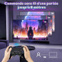 KINMRIS Console de Jeux Rétro 30 000+ Jeux 15 Émulateurs, Plug & Play HD 4K, Console Portable Rétro pour Enfants et Adultes