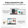 Samsung Galaxy Book5 Pro 360 16", Copilot+ PC, Ordinateur Portable avec IA, Processeur Intel Core Ultra 7, Mémoire 16 Go RAM, St