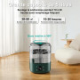 Vankarr 5L humidificateur d'air chambre,humidificateurs d'air bébé,Silencieux Smart Humidificateurs,Buse 360°,BPA Free Avec Plus