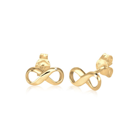 Elli Boucles d´Oreilles pour Dames en 925 Argent Infini
