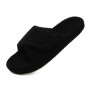 Meik Mangni Pantoufles Femme en Mousse à Mémoire Hiver Chaussons avec Support de l'arche Ajustable Chaussures Bout Ouvert Slippe