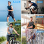 MEETYOO débardeurs Homme Lot de 5,sous-vêtement Technique sans Manches,T-Shirt Respirant Gainant pour Running,Fitness et Salle d
