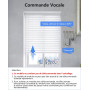 YOMOGI 4 Pack Module Volet Roulant Connecté, Module Interrupteur pour Rideau Stores WiFi, Compatible avec Alexa Google Home pour