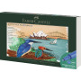 Faber-Castell 267138 - Coffret cadeau Sydney, 12 stylos à encre Pitt Artist Pen, épaisseurs FM, S, B