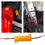 YIXISI 4 Pièces 50W 6ohm LED Resistances de Charge pour Corriger le Code D'erreur de LED, pour Voiture Moto LED Clignotants Lumi