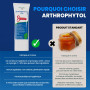 ARTHROPHYTOL x2 tubes - Gel de Massage Articulations & Muscles - 8 Actifs Naturels - Harpagophytum & Huiles Essentielles & Menth