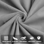 DUJUIKE Drap en Velours imperméable, Couvre-lit imperméable, Protège-Matelas, Convient aux Enfants, aux Personnes âgées et aux A