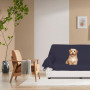 DUJUIKE Couvre-lit imperméable, Drap de lit imperméable, protège-Matelas, Housse de canapé pour Chien, Chat, Enfants, pour lit Q