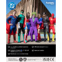 Funidelia Déguisement Officiel de Batman Le Chevalier Noir - Édition Diamant pour homme, Super-héros - Tenue pour adultes pour f