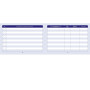 ELVE Carnet de Bord pour Véhicules de Service 64 Pages 150 x 215 mm Orange 7,99 €