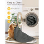 HezzLuv Couverture Imperméable pour Chien, Housse de Canapé-lit, Protecteur de Meubles, Antidérapant, Lavable, Résistant aux Poi