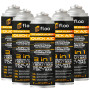 INfloo 5x Quick A/C 3-en-1 – Gaz R134a + Huile + Scellant | 5x185g (1,73L) | Climatiseur voiture jusqu’à 2016 | Remplaçant R134a