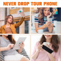 Cobee Anneau de Support pour Téléphone Portable - Rotation à 360° en Métal, Pliable et Réglable - Compatible Avec la Plupart des