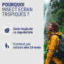 INSECT ECRAN - Anti-moustiques Tropiques – Efficacité 8h - Spray répulsif peau - Protection contre les piqûres de moustiques - P