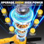 SINPY Mini Tronconneuse a Batterie 2x4000mah, 6 Pouces Tronçonneuse sur Batterie Elagueuse Thermique Coupe Branche Electrique Pe
