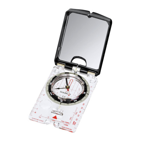 SUUNTO MC-2 Boussole de Navigation Professionnelle, Compass d'Orientation Multifonction avec Loupe Intégrée à la Plaquette, Décl