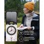 SUUNTO MC-2 Boussole de Navigation Professionnelle, Compass d'Orientation Multifonction avec Loupe Intégrée à la Plaquette, Décl