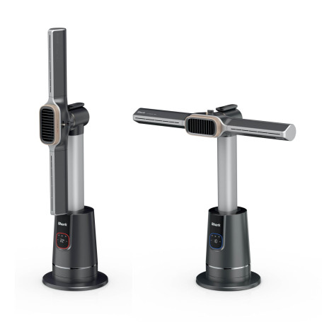 Shark TurboBlade Cool + Heat 2-en-1 Chauffage et ventilateur colonne sans pale, Telecomande, Multidirectionnel jusqu’à 20 mètres