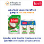 TAHITI - Gel Douche Tahiti Enfant - Fruits Exotiques - Cheveux et Corps - PH Neutre - Ne Pique Pas les Yeux - 300 ml (Lot de 3)