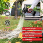 Souffleur Feuille Batterie Sans Fil, 35000 Tr/Min Portable Turbo Souffleur Avec Batteries 1300mah, Souffleurs Jardin Compact Ele