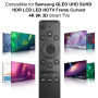 Télécommande-Universelle-pour-Samsung-Smart-TV, télécommande de Remplacement pour Samsung TV QLED UHD SUHD HDR LCD LED HDTV Fram