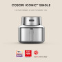COSORI ICONIC Airfryer, 96% acier inoxydable, revêtement céramique sans PFAS ni BPA, Air fryer 7-en-1, jusqu’à 61% d’économie d’