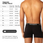 ANTONIO ROSSI (lot de 12) boxers ajustés pour hommes - Boxers pour hommes avec ceinture élastique