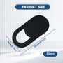 pcsfoe 24 Articles Cache Camera Ordinateur,Cache Webcam PC Portable,Cache Camera Telephone,Convient aux Téléphones Mobiles, Tabl